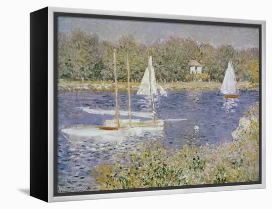 Basin D'Argenteuil-Claude Monet-Framed Premier Image Canvas