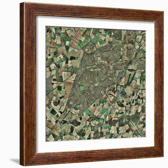 Basingstoke, UK-Getmapping Plc-Framed Premium Photographic Print