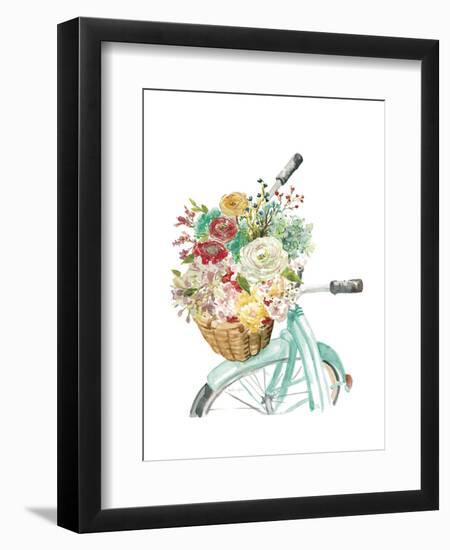 Basket and Bike-Studio Rofino-Framed Art Print