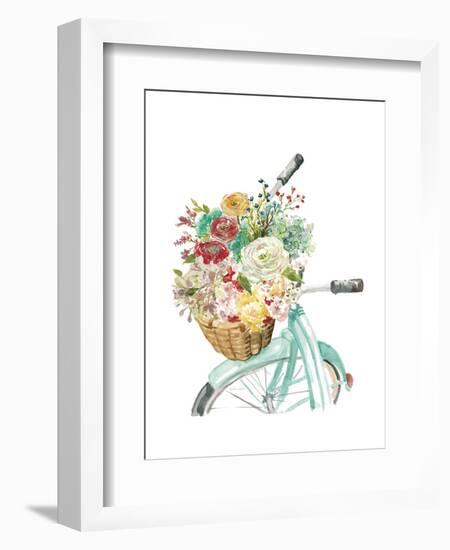 Basket and Bike-Studio Rofino-Framed Art Print