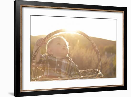 Basket Burst-Chris Moyer-Framed Photographic Print