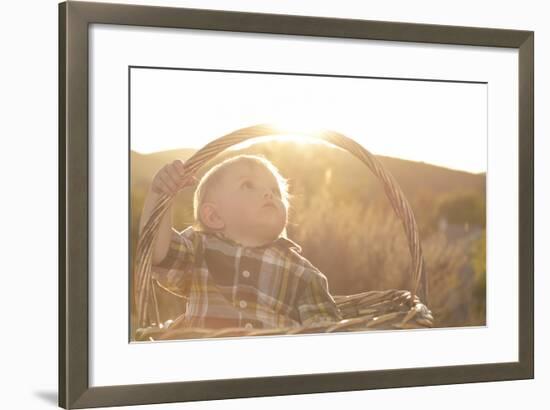 Basket Burst-Chris Moyer-Framed Photographic Print