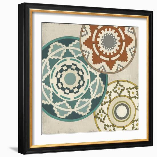 Basket Motif III-June Erica Vess-Framed Art Print