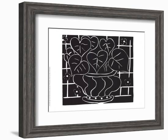 Basket of Begonias-Henri Matisse-Framed Collectable Print