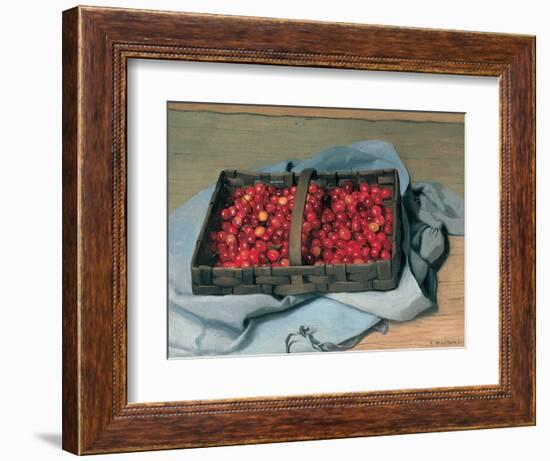 Basket of Cherries, 1921-Félix Vallotton-Framed Giclee Print