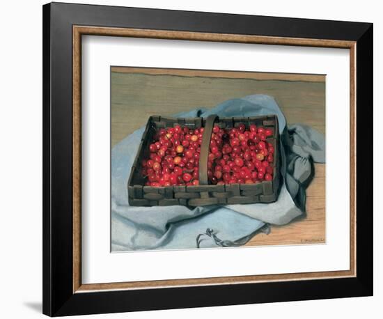 Basket of Cherries, 1921-Félix Vallotton-Framed Giclee Print