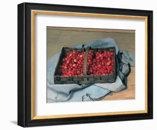 Basket of Cherries, 1921-Félix Vallotton-Framed Giclee Print