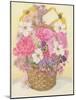 Basket of Flowers, 1995-Linda Benton-Mounted Giclee Print