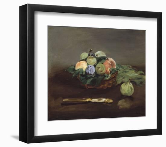 Basket of Fruit, about 1864-Edouard Manet-Framed Art Print