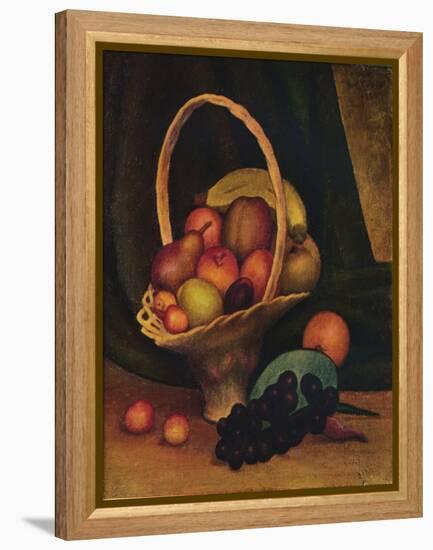 'Basket of Fruit', c1922-Mark Gertler-Framed Premier Image Canvas