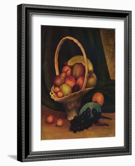 'Basket of Fruit', c1922-Mark Gertler-Framed Giclee Print