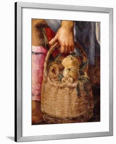 Basket of Fruit, Detail from Adoration of Shepherds-Peter Candid-Framed Giclee Print