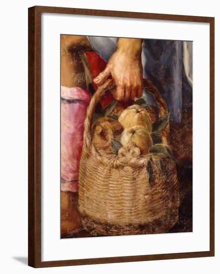 Basket of Fruit, Detail from Adoration of Shepherds-Peter Candid-Framed Giclee Print