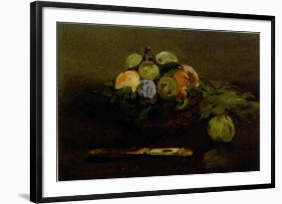 Basket of Fruit-Edouard Manet-Framed Art Print