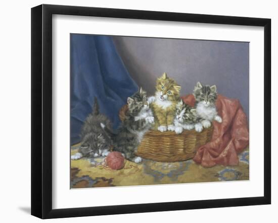 Basket of Mischief-Daniel Merlin-Framed Giclee Print