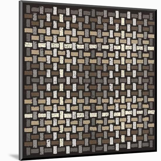 Basket Weave Straight (Neutrals)-Susan Clickner-Mounted Giclee Print