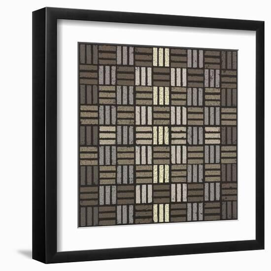 Basket Weave Triple Play-Susan Clickner-Framed Giclee Print