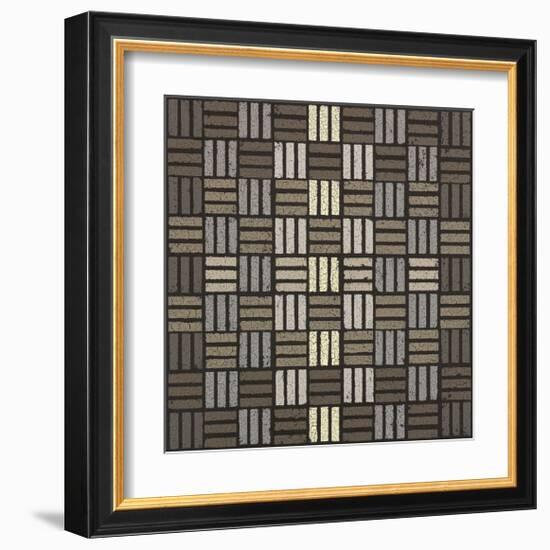 Basket Weave Triple Play-Susan Clickner-Framed Giclee Print