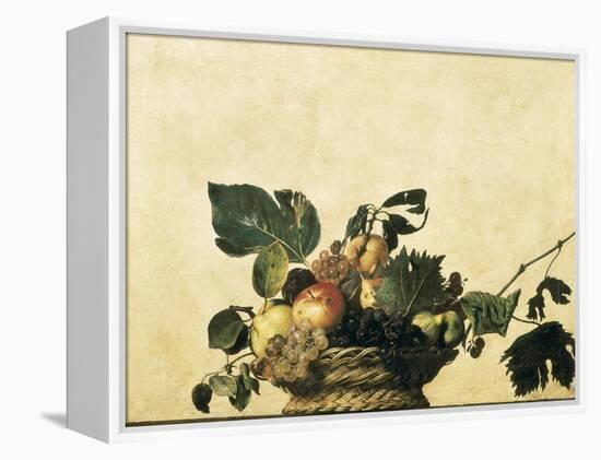 Basket with Fruit-Caravaggio-Framed Stretched Canvas