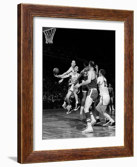 Basketball Game, c1960-null-Framed Giclee Print