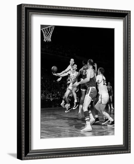 Basketball Game, c1960-null-Framed Giclee Print