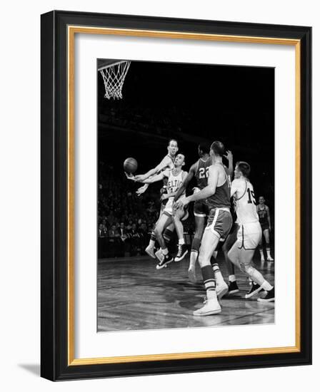 Basketball Game, c1960-null-Framed Giclee Print