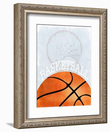 Basketball Love 2-Marcus Prime-Framed Premium Giclee Print