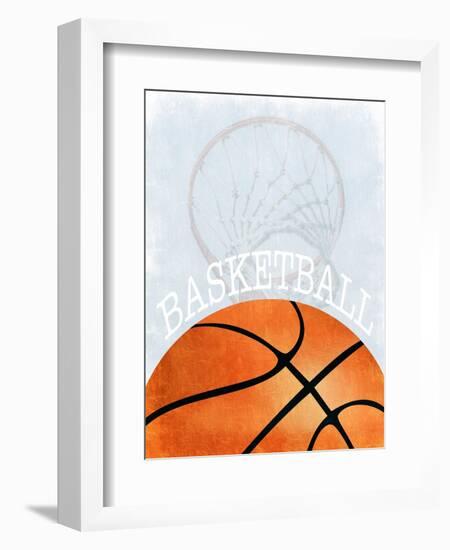 Basketball Love 2-Marcus Prime-Framed Premium Giclee Print