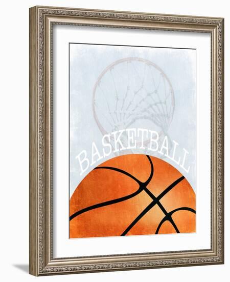 Basketball Love 2-Marcus Prime-Framed Art Print