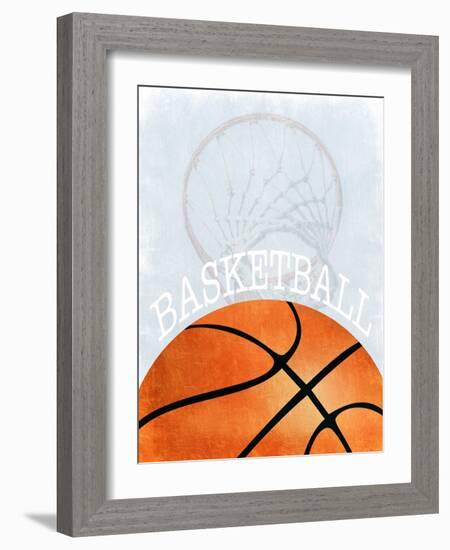 Basketball Love 2-Marcus Prime-Framed Art Print