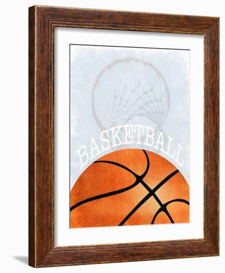Basketball Love 2-Marcus Prime-Framed Art Print