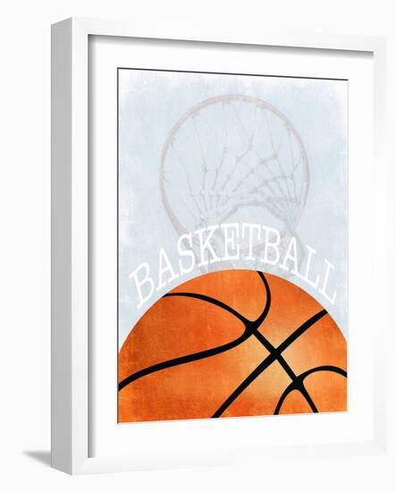 Basketball Love 2-Marcus Prime-Framed Art Print