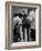 Basketball Player Tom Gola in a Huddle During a Basketball Game-null-Framed Photographic Print