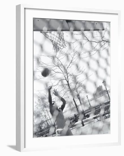 Basketball Player-null-Framed Photographic Print