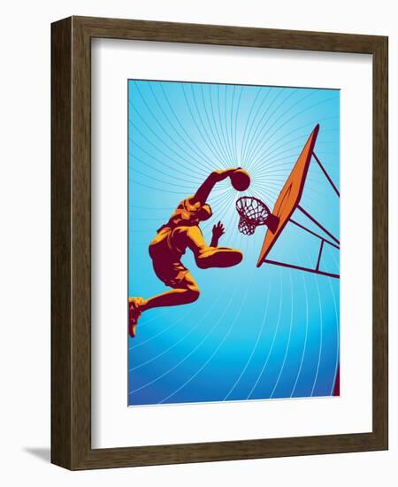 Basketball3Drms-Tonis Pan-Framed Premium Giclee Print