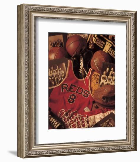 Basketball-Michael Harrison-Framed Giclee Print