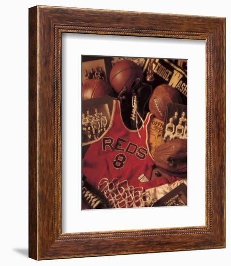 Basketball-Michael Harrison-Framed Giclee Print