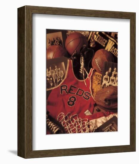 Basketball-Michael Harrison-Framed Giclee Print