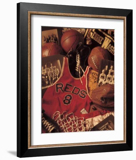 Basketball-Michael Harrison-Framed Giclee Print