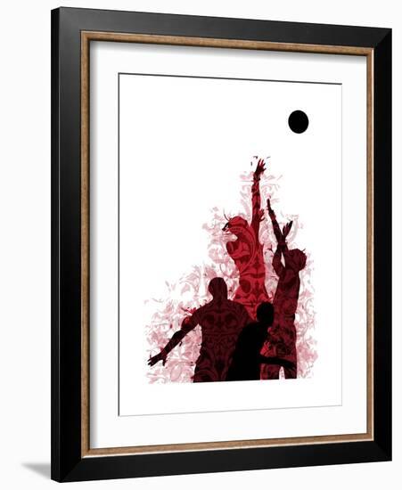 Basketball-Teofilo Olivieri-Framed Giclee Print