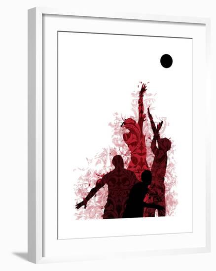 Basketball-Teofilo Olivieri-Framed Giclee Print