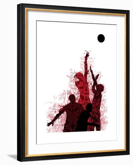 Basketball-Teofilo Olivieri-Framed Giclee Print