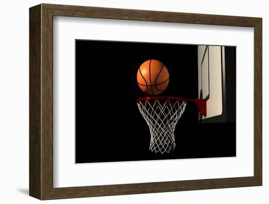 Basketball-Orla-Framed Photographic Print