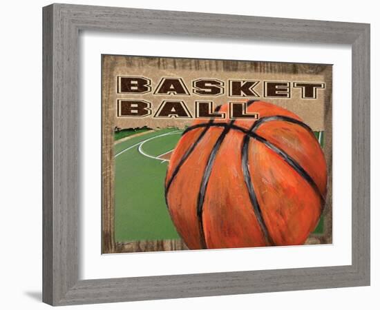 Basketball-Todd Williams-Framed Art Print