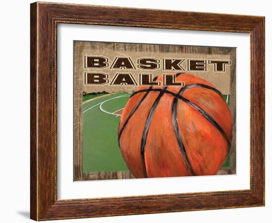 Basketball-Todd Williams-Framed Art Print