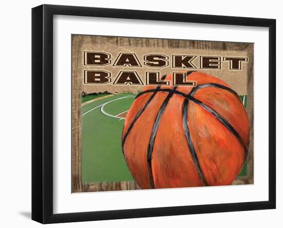Basketball-Todd Williams-Framed Art Print