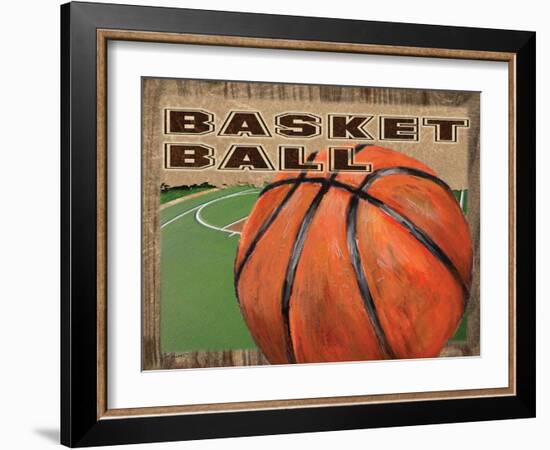 Basketball-Todd Williams-Framed Art Print