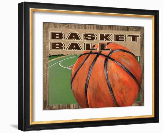 Basketball-Todd Williams-Framed Art Print