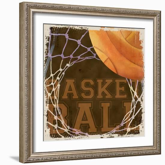 Basketball-null-Framed Giclee Print