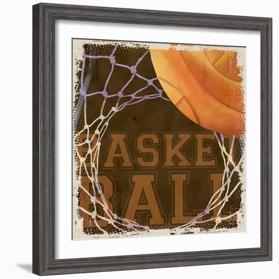 Basketball-null-Framed Giclee Print